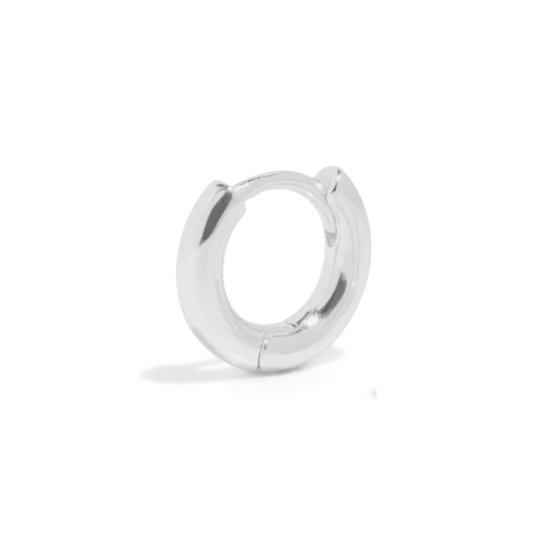 THE BASE HOOP SMALL - solid gold