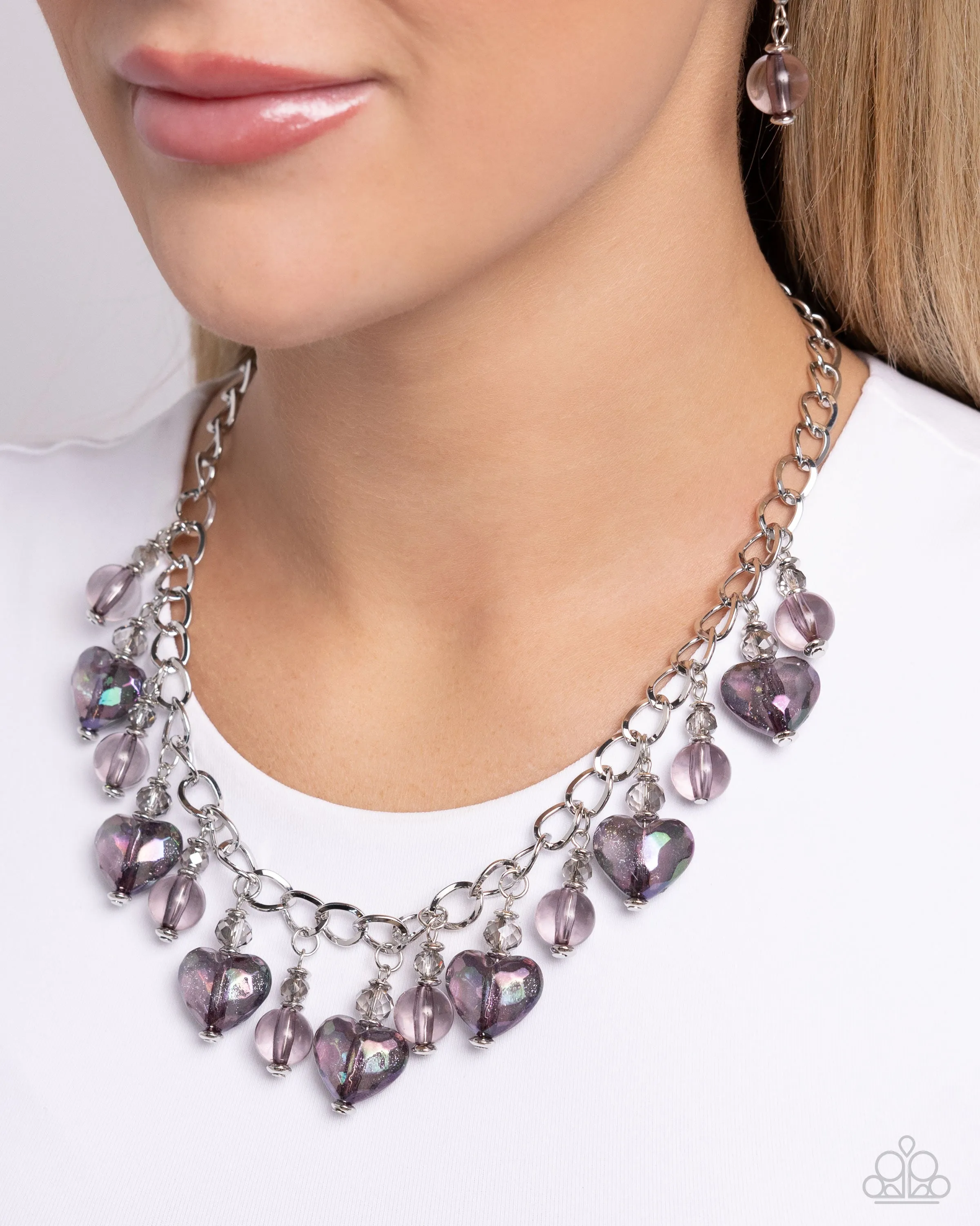 The Best HEART - Black (Smoky Heart) Necklace