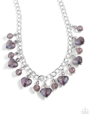 The Best HEART - Black (Smoky Heart) Necklace