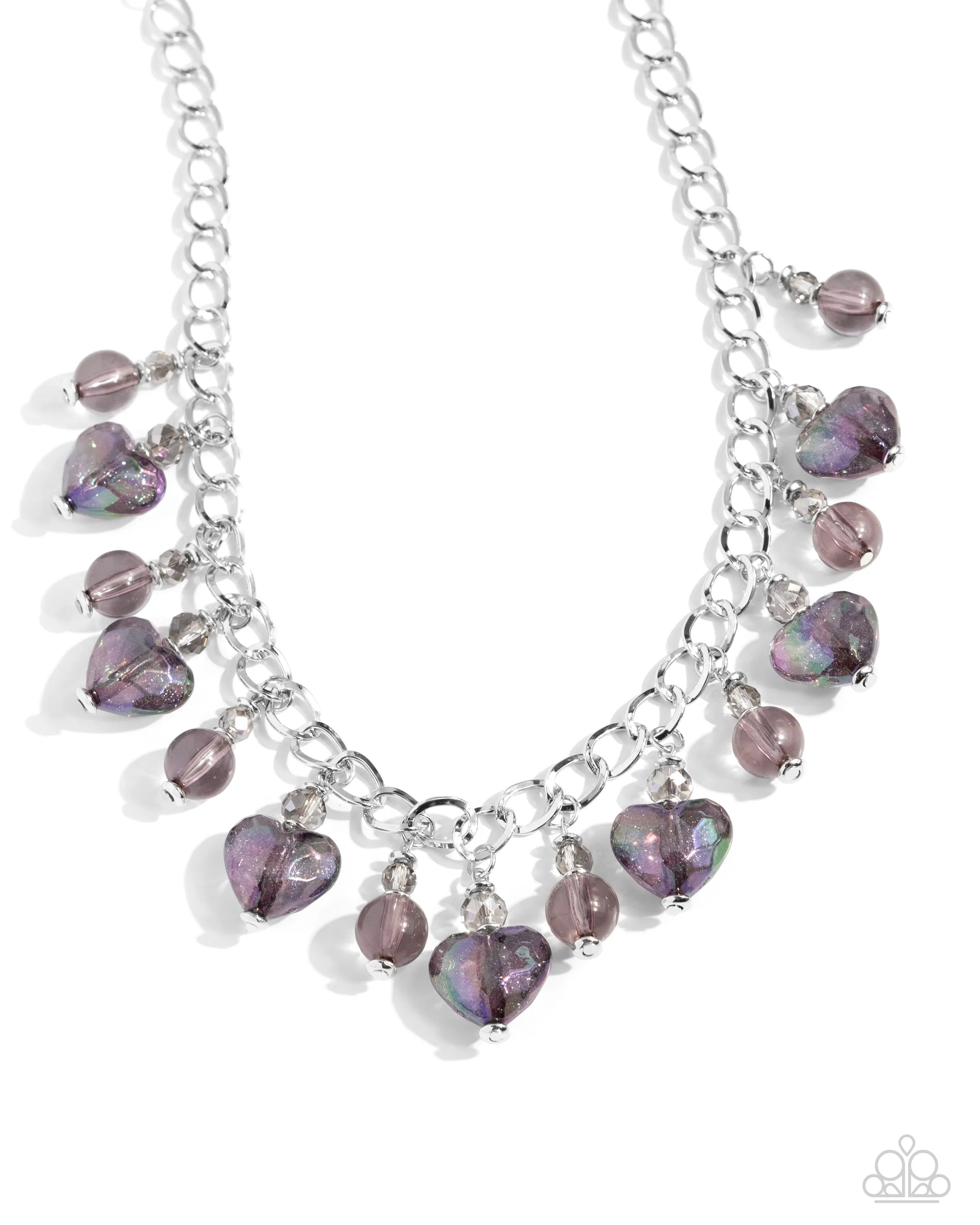 The Best HEART - Black (Smoky Heart) Necklace