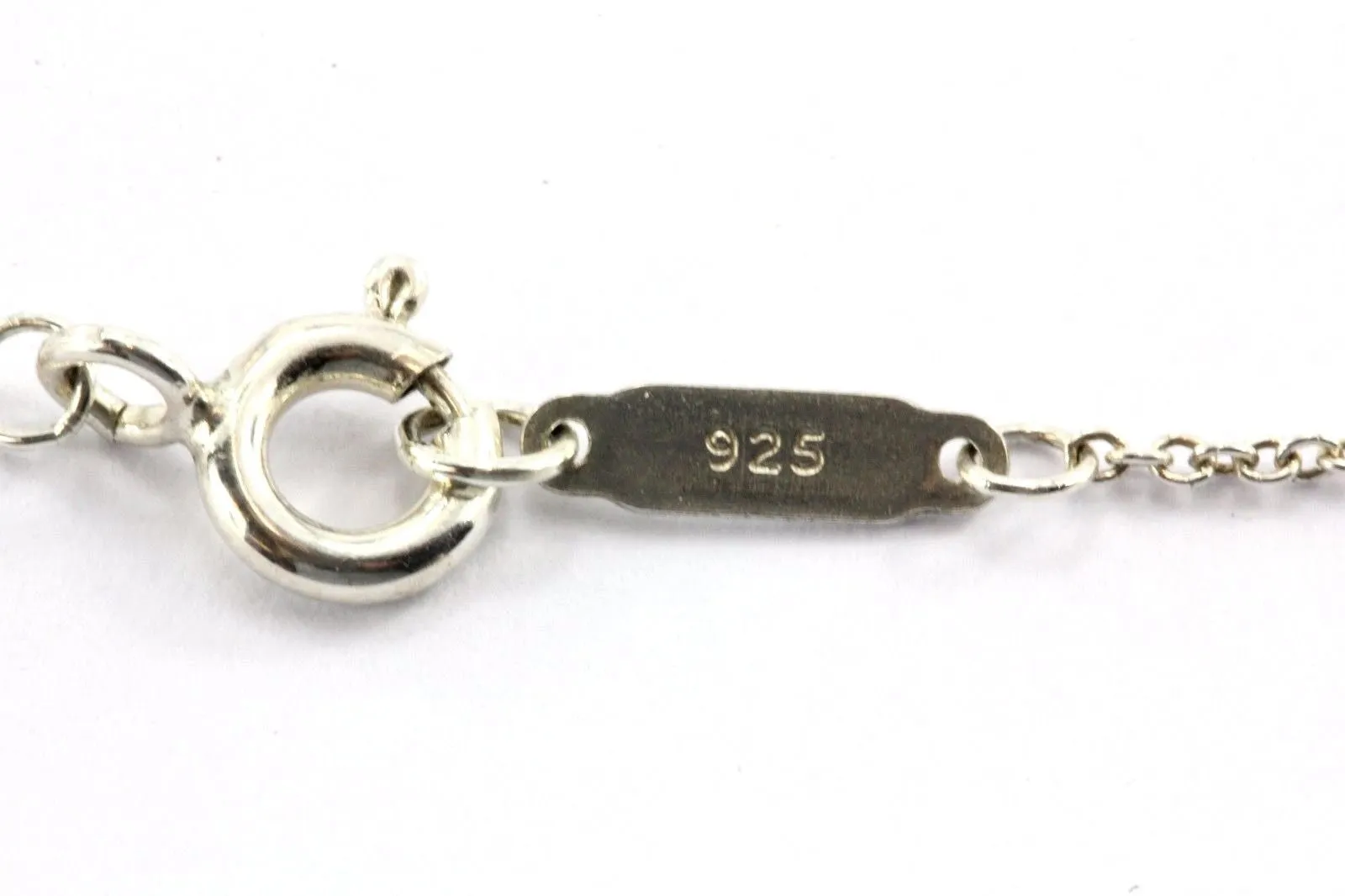 Tiffany & Co Sterling Silver I LOVE YOU LET ME COUNT Double Heart Tag Necklace