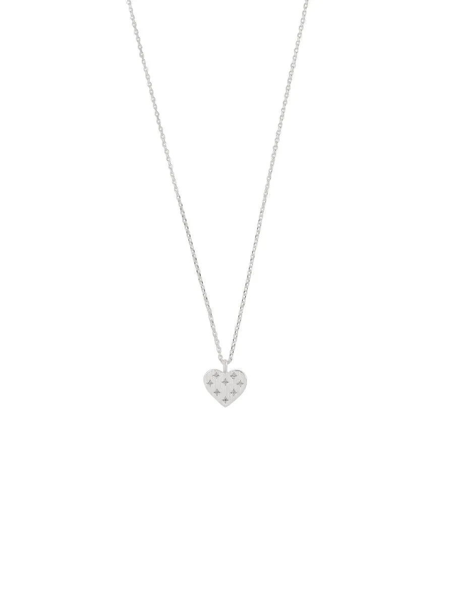 Tiger Tree | Heart Diamonte Necklace