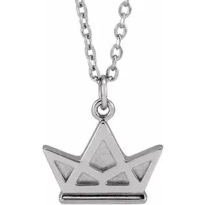 Tiny Crown 16-18" Necklace 87466