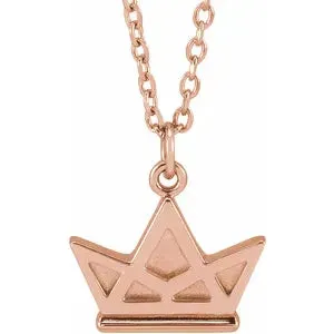 Tiny Crown 16-18" Necklace 87466