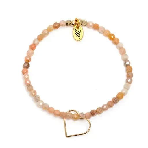 TLC Follow Your Heart Stretch Bracelet