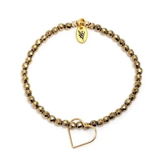 TLC Follow Your Heart Stretch Bracelet