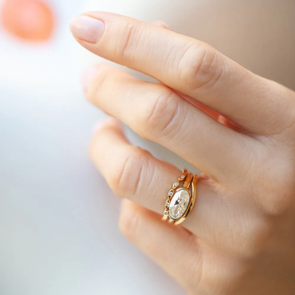 Transformation Ring - Oval Diamond