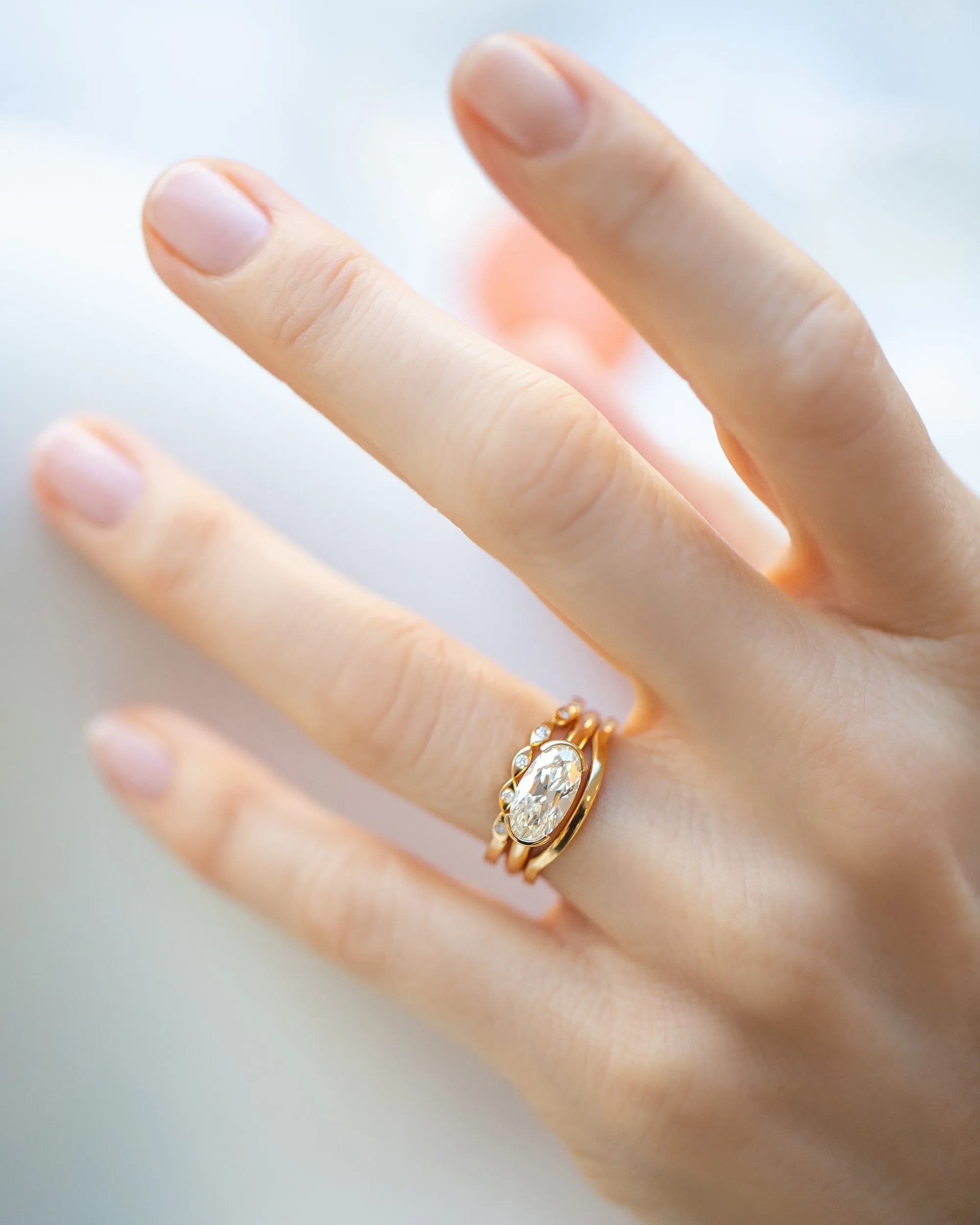 Transformation Ring - Oval Diamond