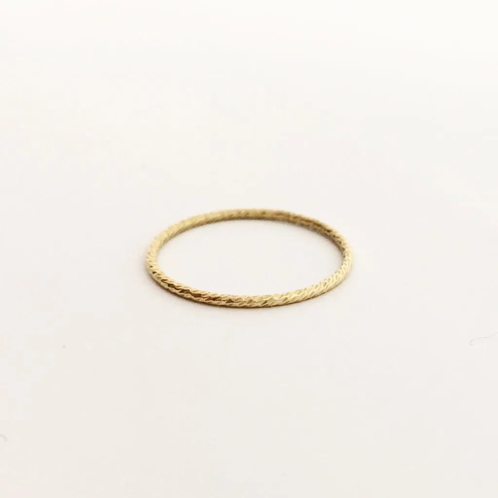 Twist and Stack Ring | Gold