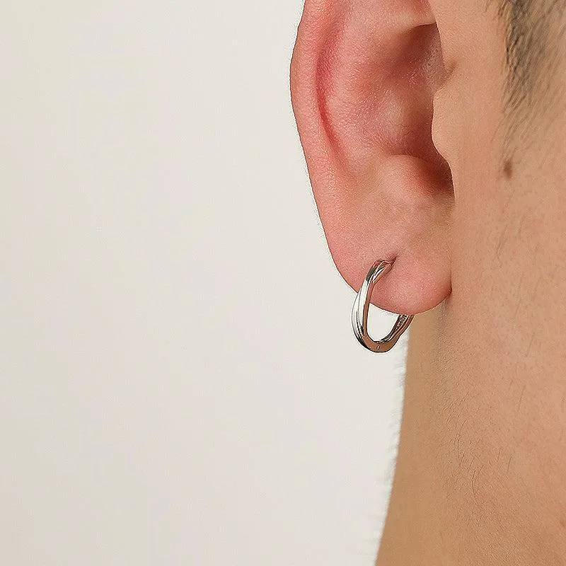 Twist Hoop Earrings