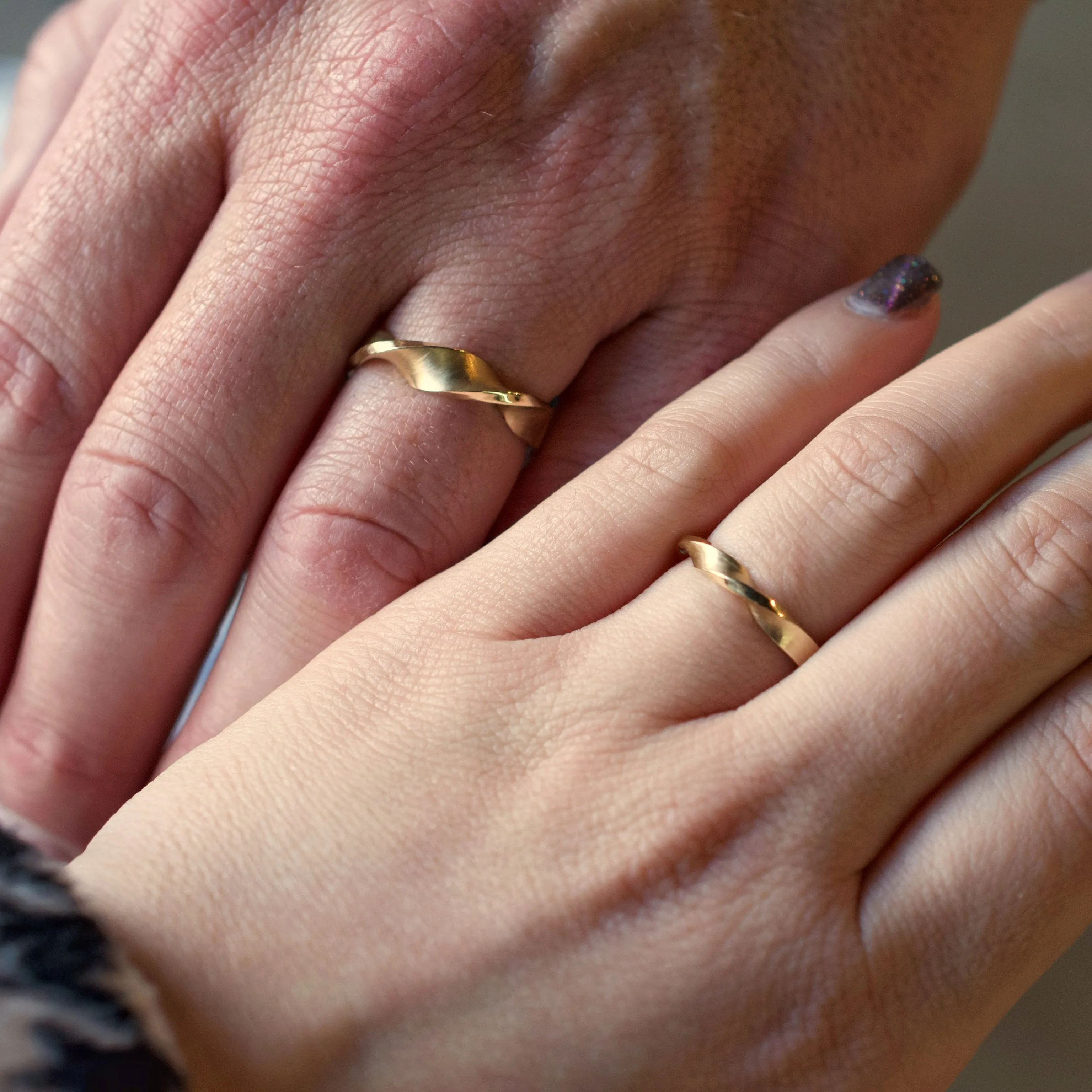 Twisted Forever Rings