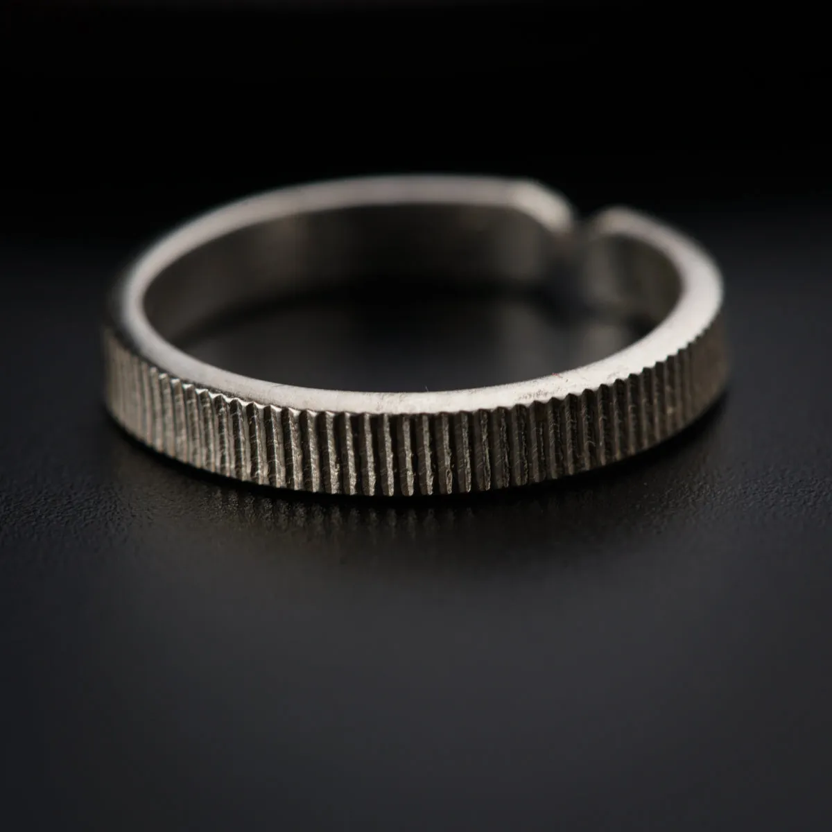 Unisex Silver Ring
