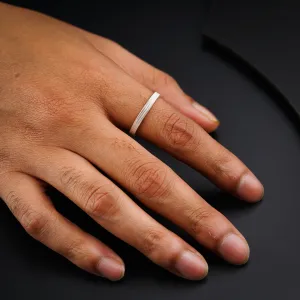 Unisex Silver Ring
