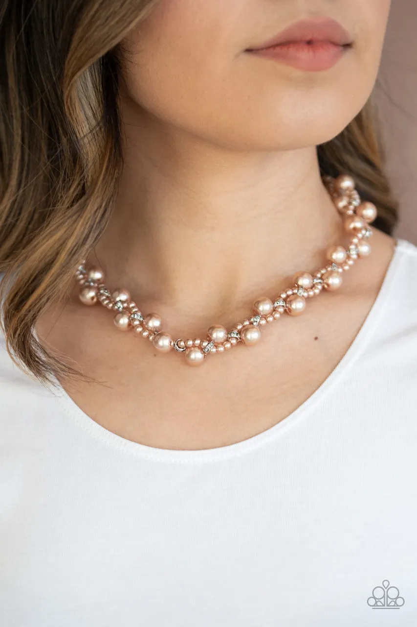 Uptown Opulence Brown Paparazzi Necklace