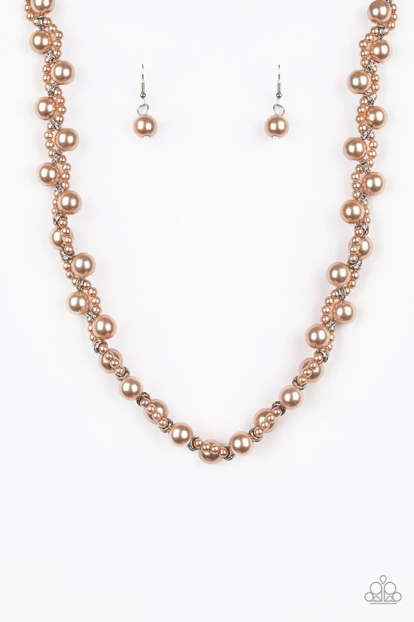 Uptown Opulence Brown Paparazzi Necklace