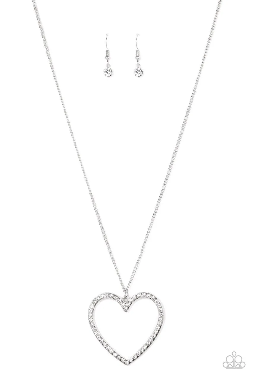 Va-Va-VALENTINE White Paparazzi Necklace