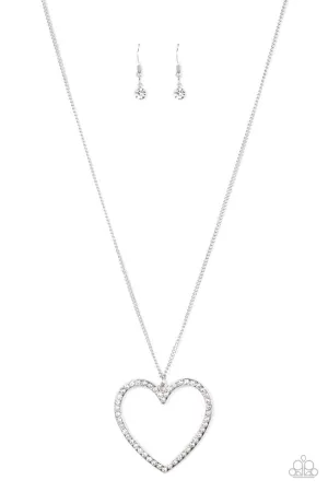 Va-Va-VALENTINE White Paparazzi Necklace