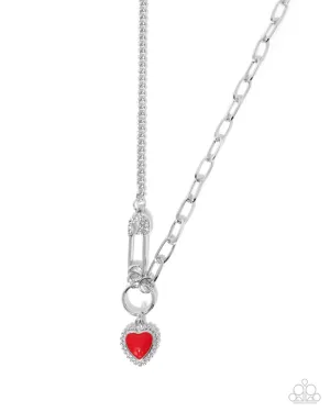 Valuable Valor - Red - Necklace