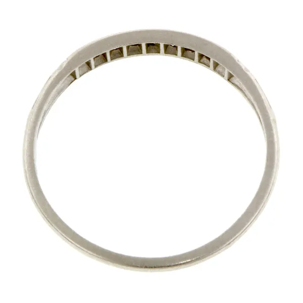 Vintage Diamond Wedding Band