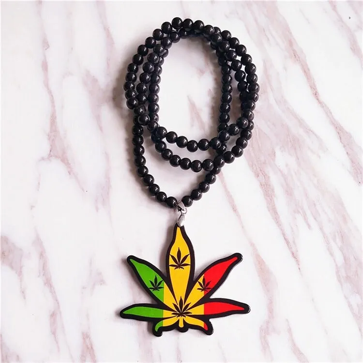 Weed leaf Necklaces