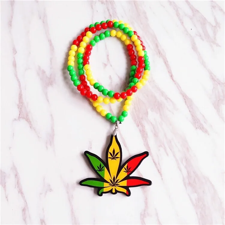 Weed leaf Necklaces