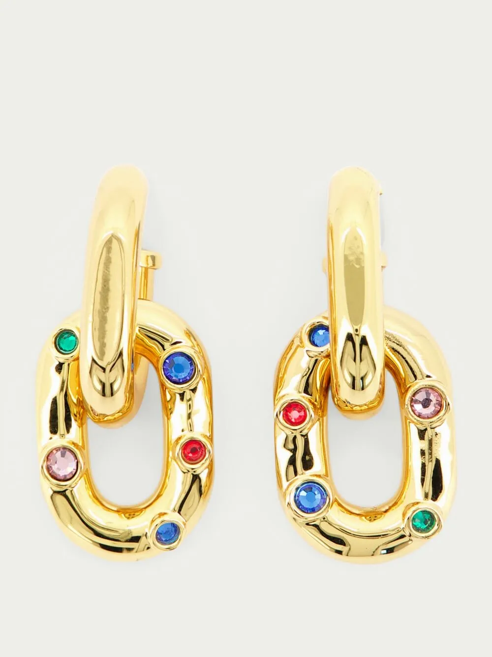 XL Link Hoop Earrings