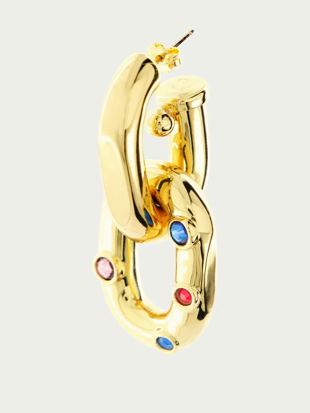 XL Link Hoop Earrings