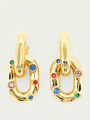XL Link Hoop Earrings