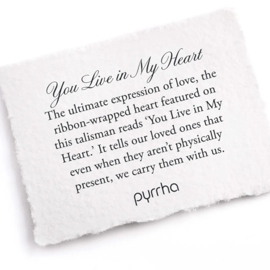 You Live in My Heart Necklace